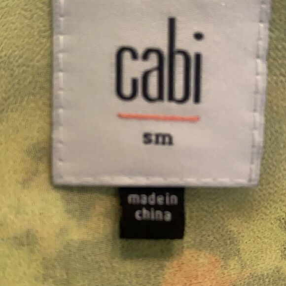 Cabi Flora Lines Tunic Style Blouse - Picture 3 of 4